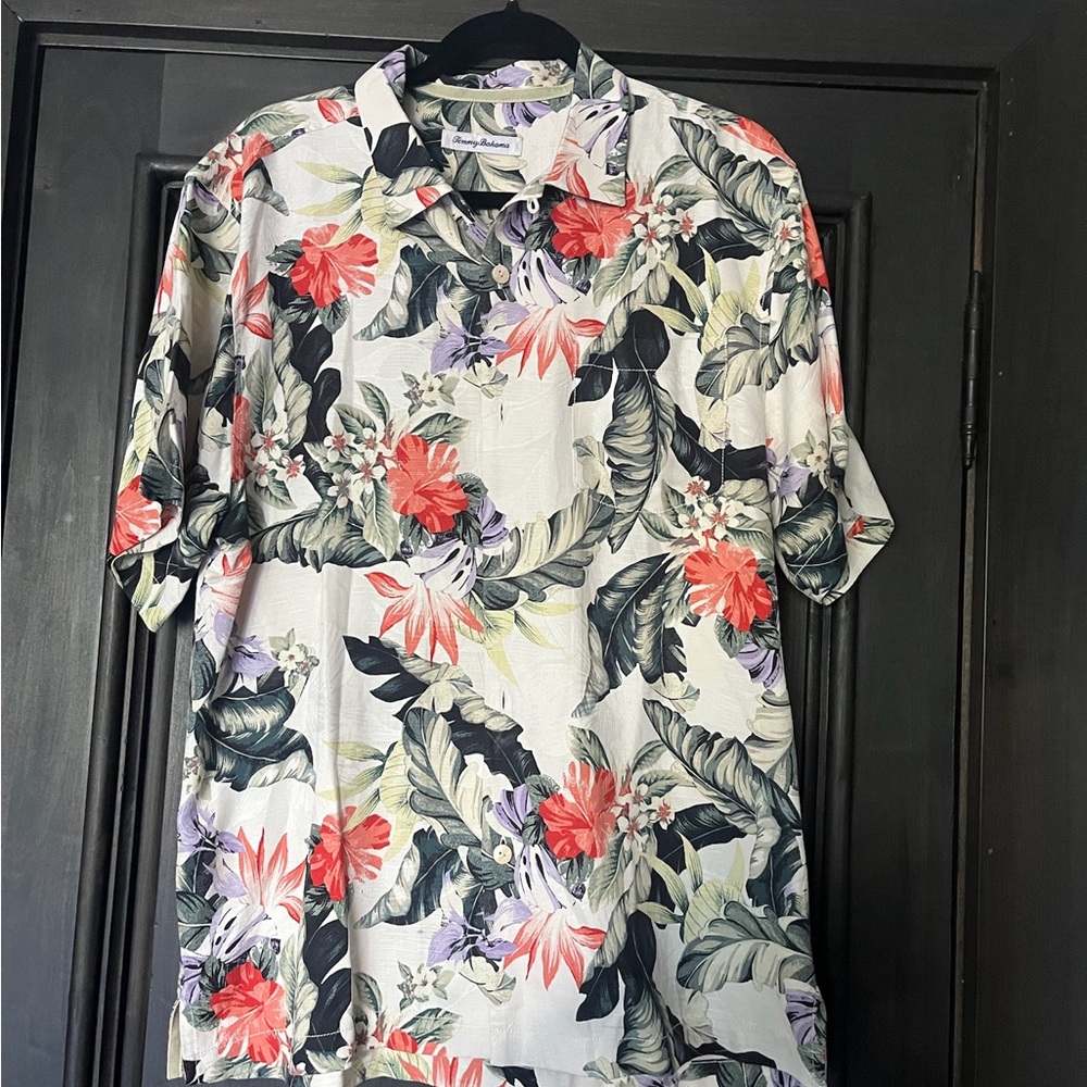 Tommy Bahama Floral Casual Button Down Shirt - Multicolor